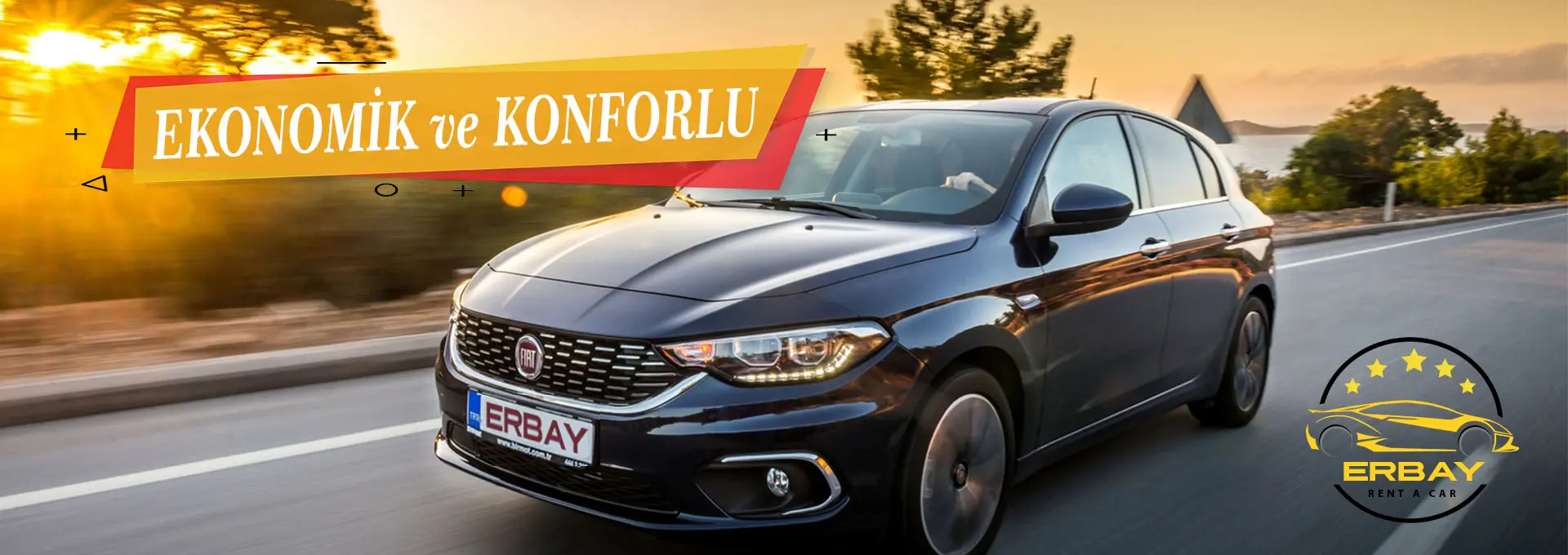 Erbay Rent a Car Slider -ekonomik ve konforlu